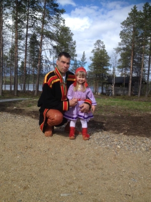 Antti a jeho dcerka